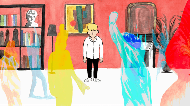 J'ai avalé une chenille